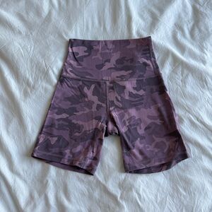 Lululemon Align High Rise Shorts Pink Camo